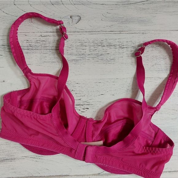 Panache lightly lined burgundy bra - Picture 4 of 6